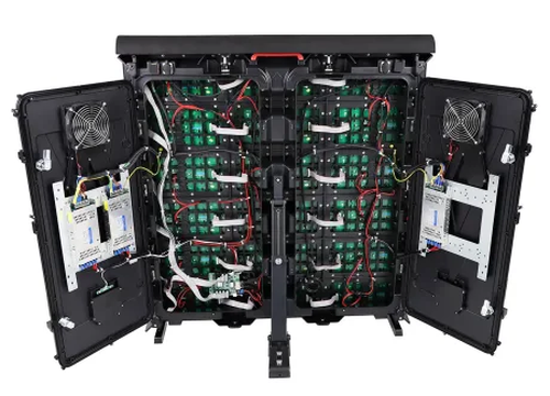 inside structure of Perimeter LED Display inside structure of Perimeter LED Display