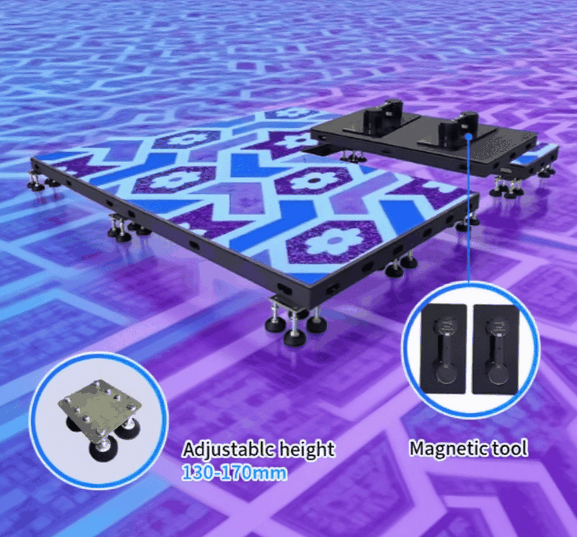 front service P29 Stage LED Screen Floor Tiles front service P29 Stage LED Screen Floor Tiles